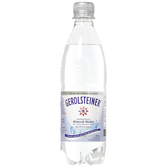 (Pack Of 4) Gerolsteiner Sparkling Mineral Water 6 Pack 101.4 Fl Oz