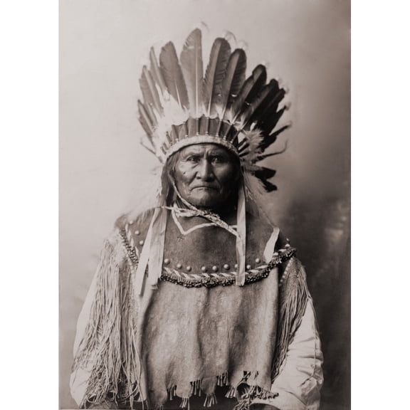 Geronimo History Poster Print