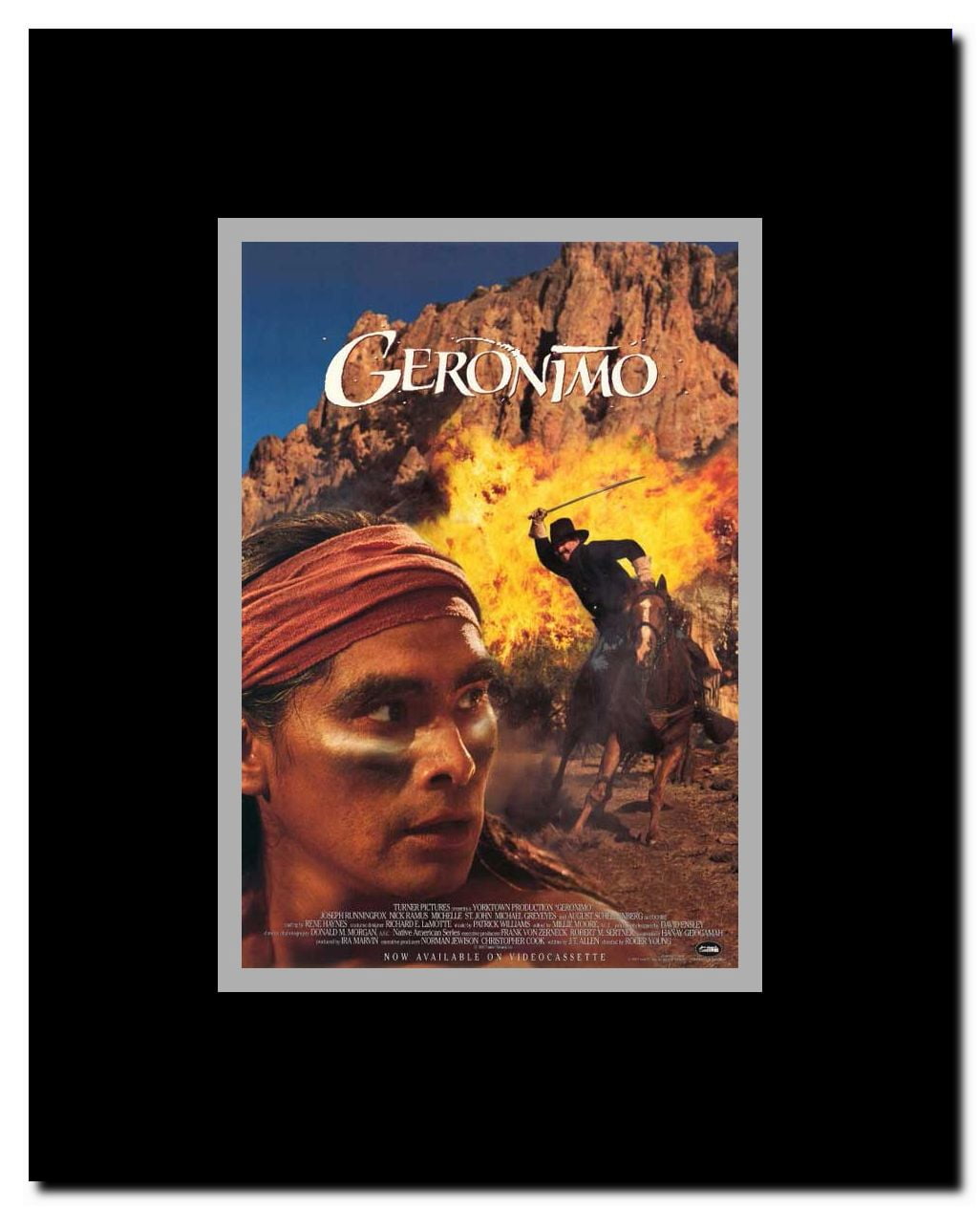 Geronimo: An American Legend Framed Movie Poster