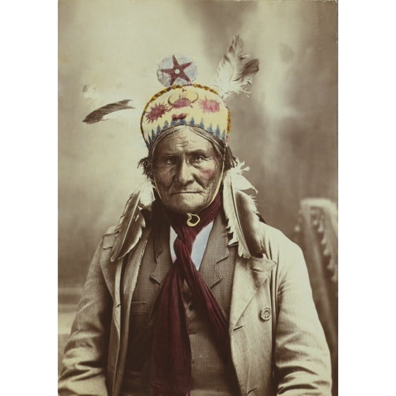 Geronimo History Poster Print