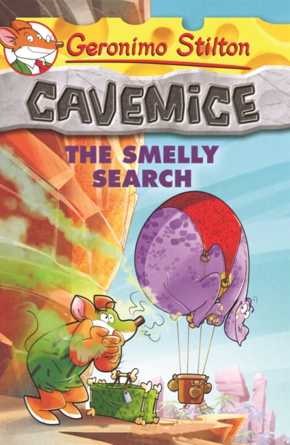 Geronimo Stilton Cavemice Smelly Search, Book 13, (Hardcover)