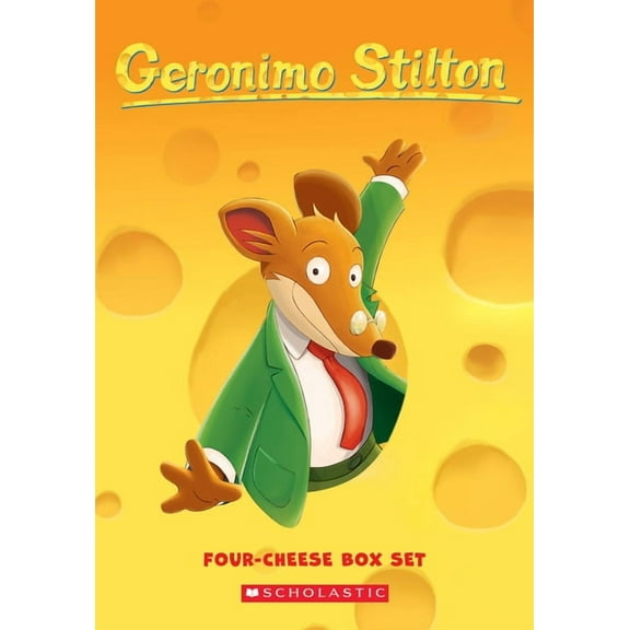 Geronimo Stilton Geronimo Stilton Four Cheese Box Set (Books 1-4), (Paperback)