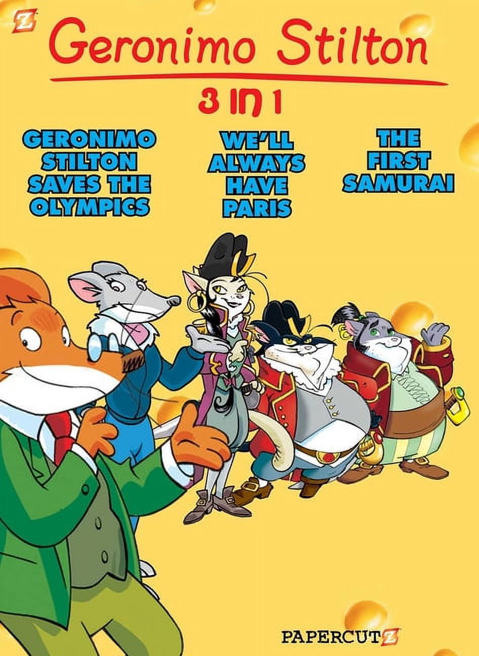 Geronimo Stilton 3-in-1 #4 (Geronimo Stilton Graphic Novels #4) (Paperback)