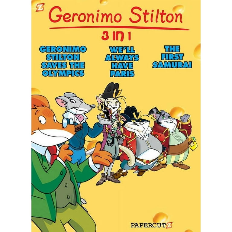 Geronimo Stilton Graphic Novels: Geronimo Stilton 3-in-1 #4 (Series #4)  (Paperback)