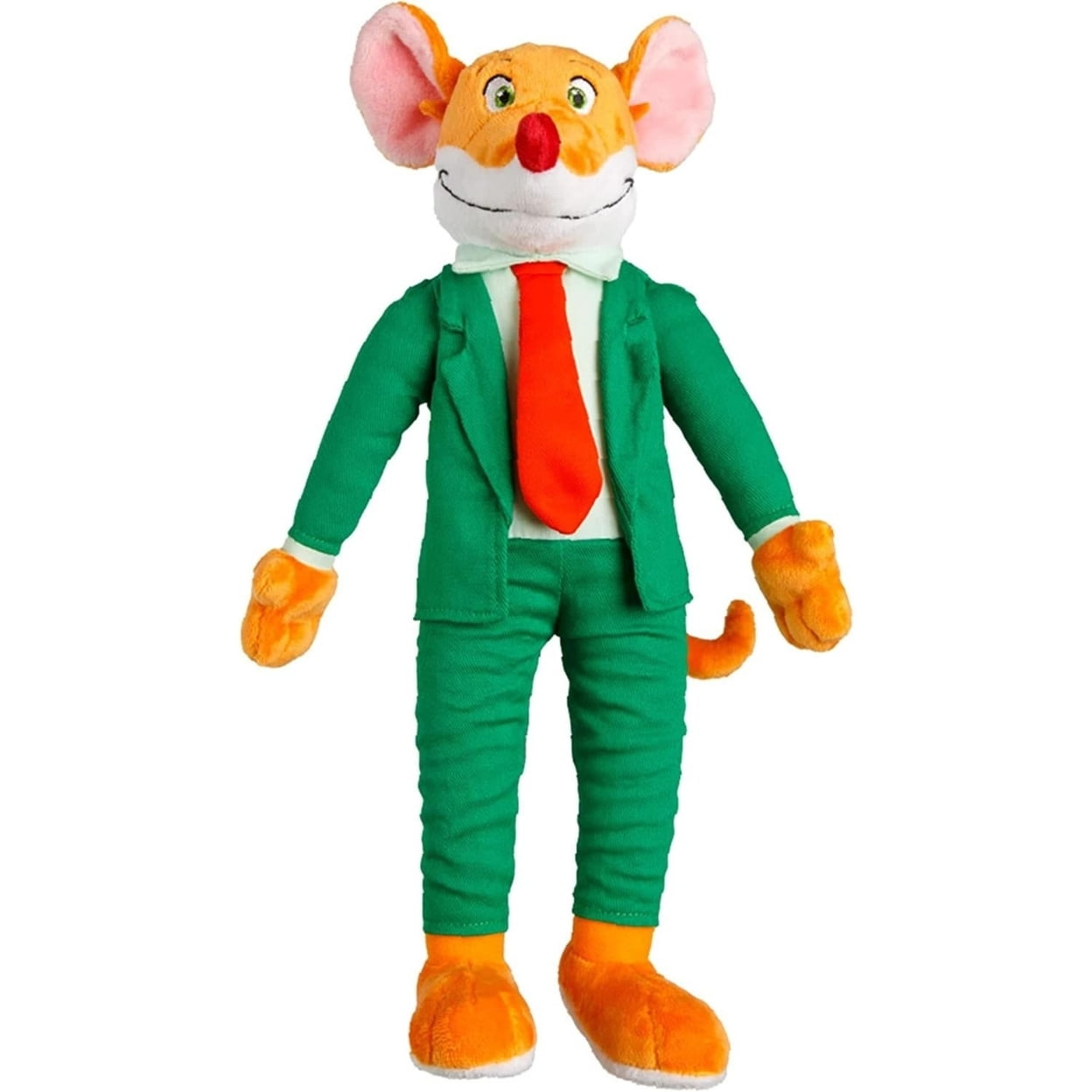 Geronimo Stilton Plush Doll Mighty Mojo Mouse Soft Toy Kids Collectible 12"