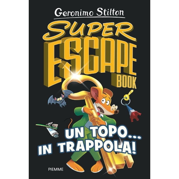 Geronimo Stilton Un topo... in trappola! Super escape book (Paperback)