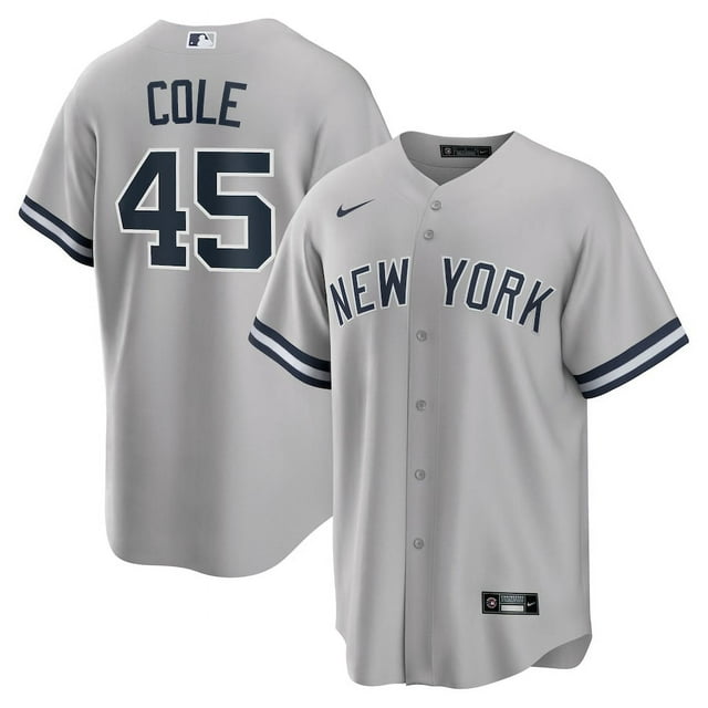 Gerrit Cole New_York_Yankees Road Men's Replica Player Name Jersey ...