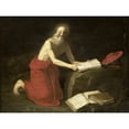 thumbnail image 1 of Gerrit De Haen St Jerome Religious Painting Extra Large XL Wall Art Poster Print, 1 of 3