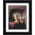 thumbnail image 1 of Gerrit Dou 2x Matted 20x24 Black Ornate Framed Art Print 'Self-Portrait', 1 of 2