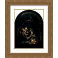 thumbnail image 1 of Gerrit Dou 2x Matted 20x24 Gold Ornate Framed Art Print 'Dentist by Candlelight', 1 of 2