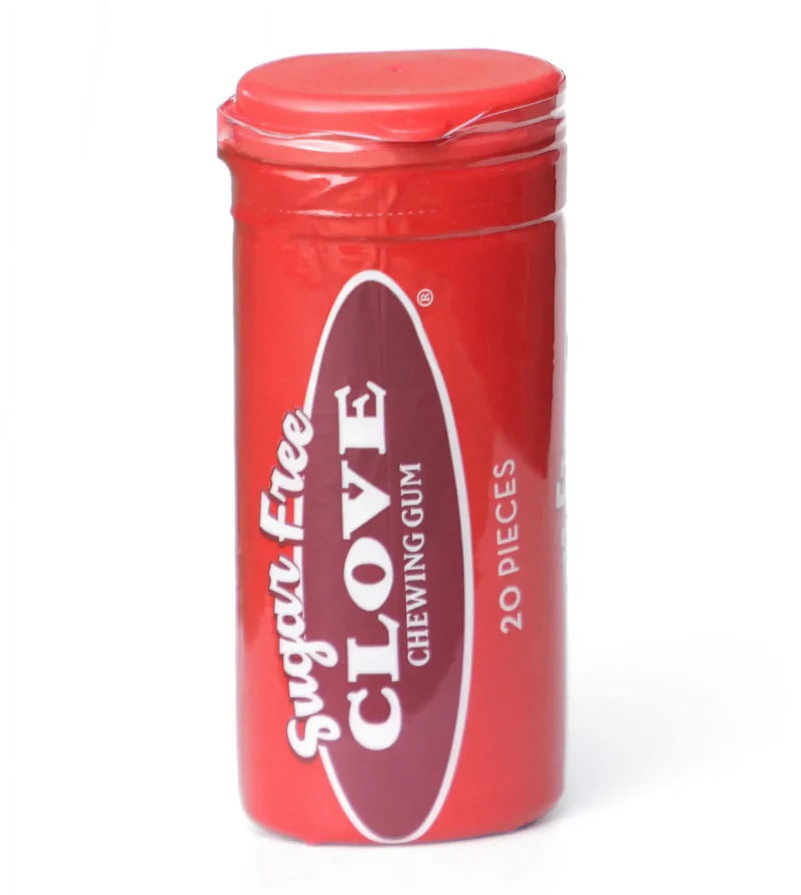 Gerrit Sugar Free Clove Chewing Gum, 20 Piece Tube - 12