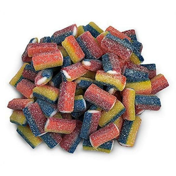 Gerrit's Broadway Sour Rainbow Sticks, 2.2 lb bag