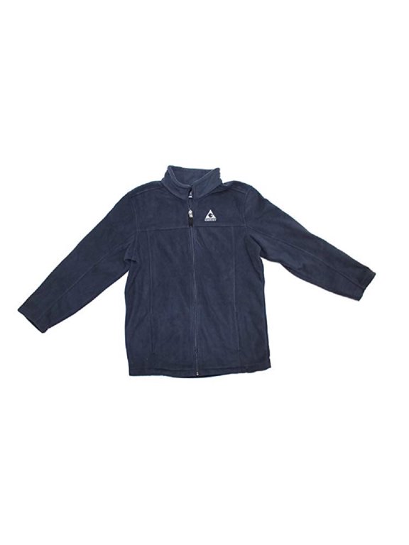 Big Boys Lightweight Fleece Jacket (Small (7/8), Twilight Blue)
