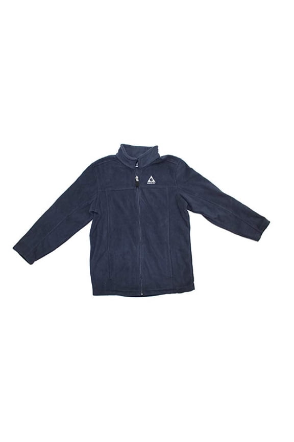 Big Boys Lightweight Fleece Jacket (Small (7/8), Twilight Blue)