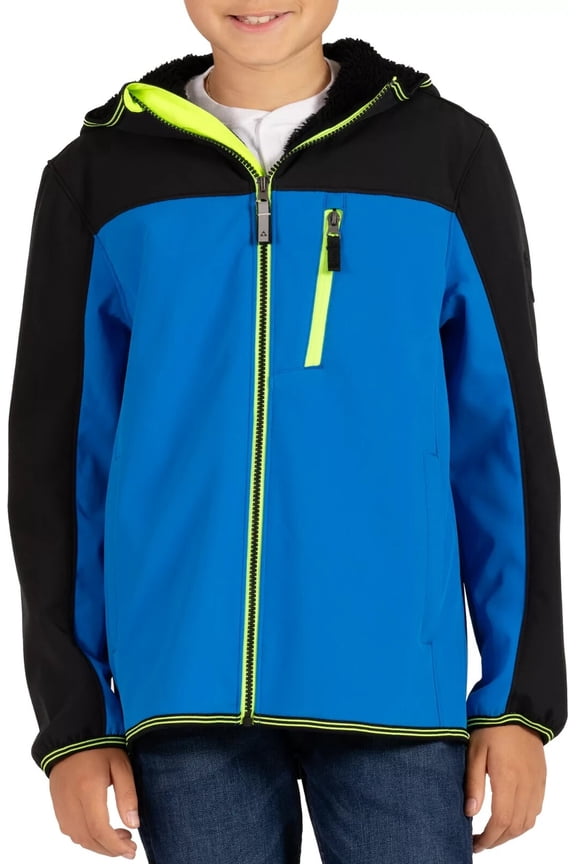 Boys' Falcon Softshell Jacket Midweight Water-Resistant Wind-Resistant New