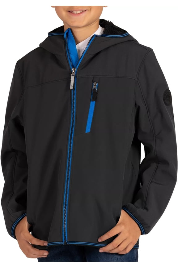 Boys' Falcon Softshell Jacket Midweight Water-Resistant Wind-Resistant