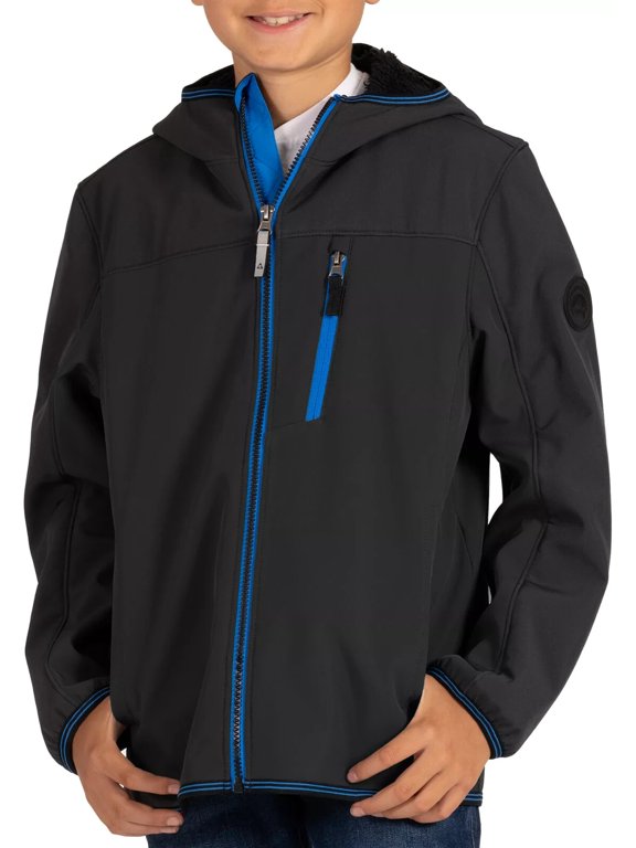 Boys' Falcon Softshell Jacket Midweight Water-Resistant Wind-Resistant