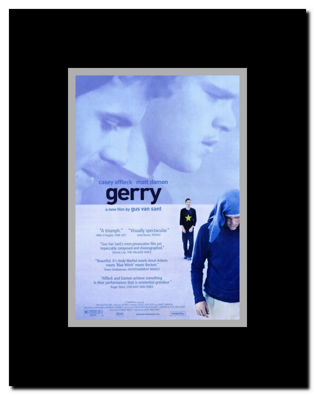 Gerry Framed Movie Poster