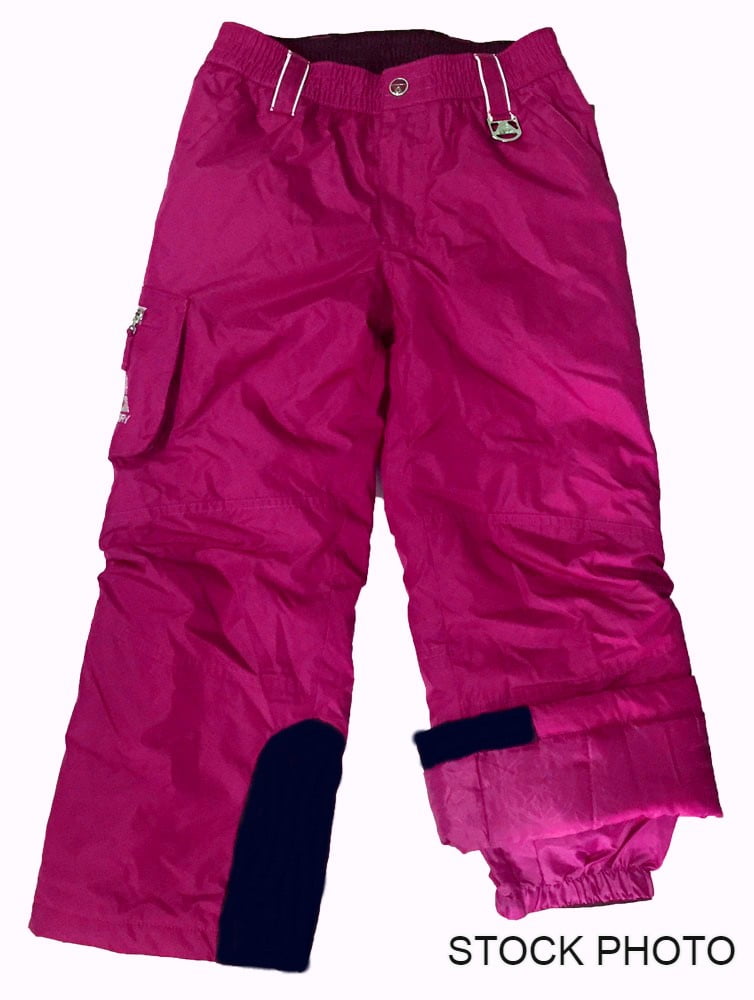 Gerry Girl's Insulated Snow Pants, Camellia, Small