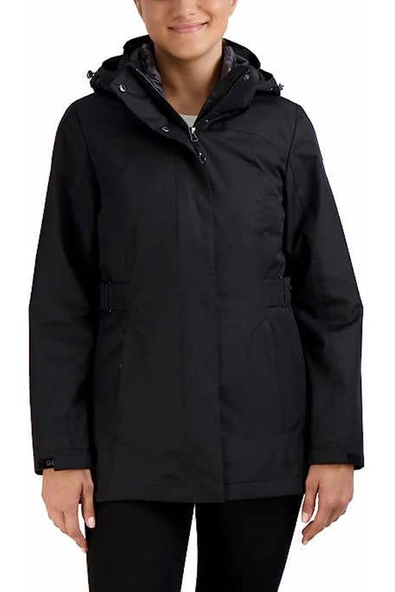 Ladies' 3-in-1 Systems Vest-Jacket (Black, XL)