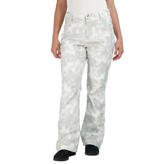 Gerry Ladies' Snow Pant Stretch Water Resistant 1612192 (White, XS)