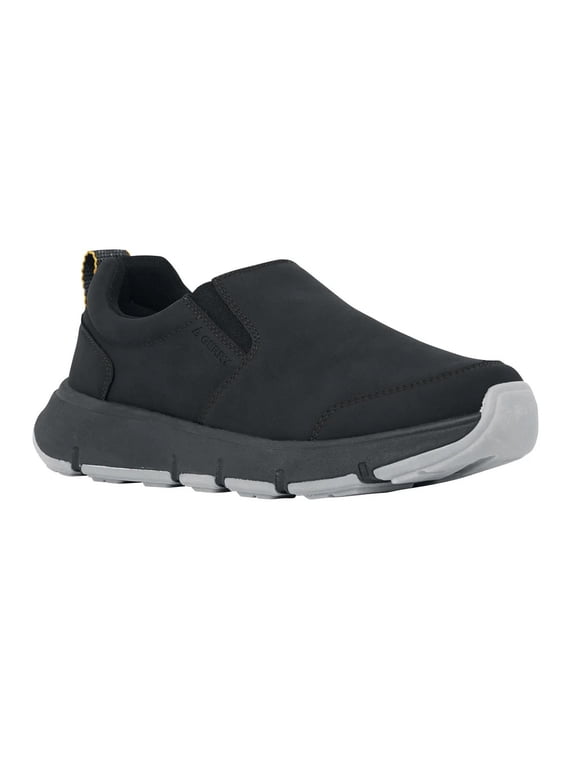 MOC II Slip On Sneakers Men's Black Soft Lightweight Casual Shoes - Size 9