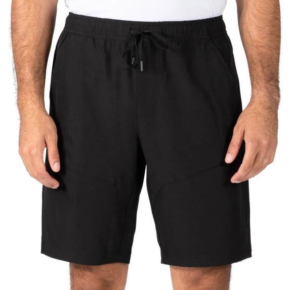 Gerry Men's 4-Way Stretch Elastic Waistband Lightweight Trail Short (Black, 3X-Large)