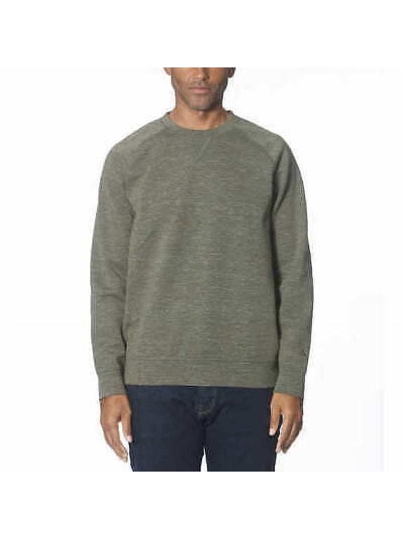 Men's Crewneck Sweatshirt (Olive, S)