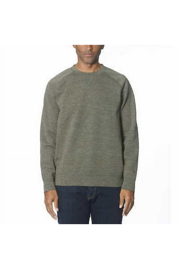 Men's Crewneck Sweatshirt (Olive, S)