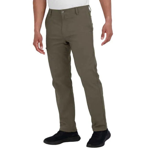 Gerry Men?s Fleece Lined Pant Stretch Fabric Zip Cargo Pocket (Gray, 38X32) 1426184