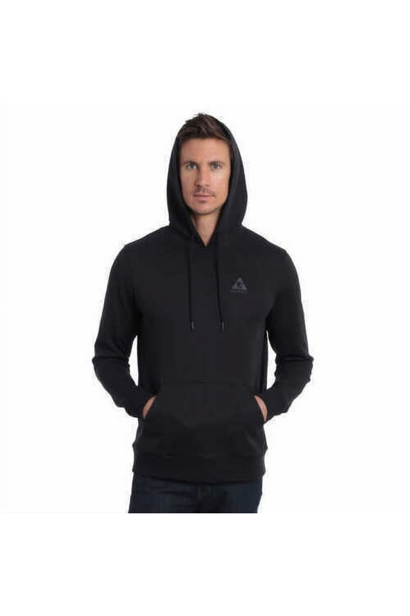 Men's Fleece Performance Hoodie (Black, Medium)