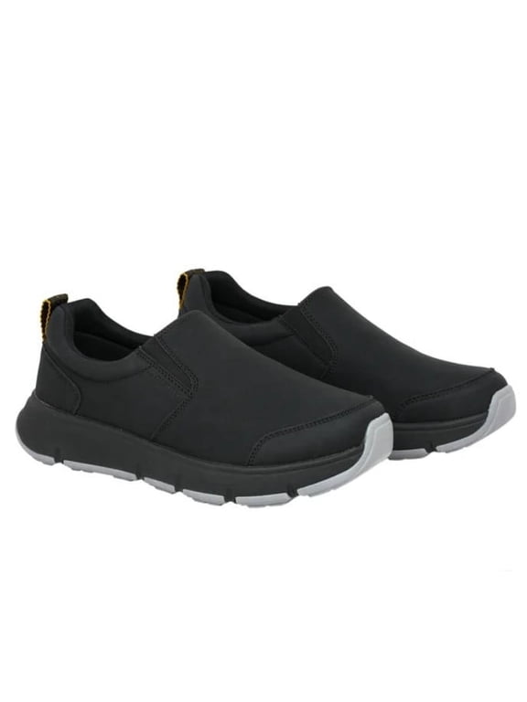 Men's Size 9 Moc II Slip On Shoes, Black