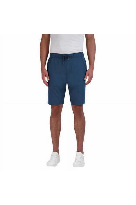 Mens Pull-On Trail Short (Blue, Large)