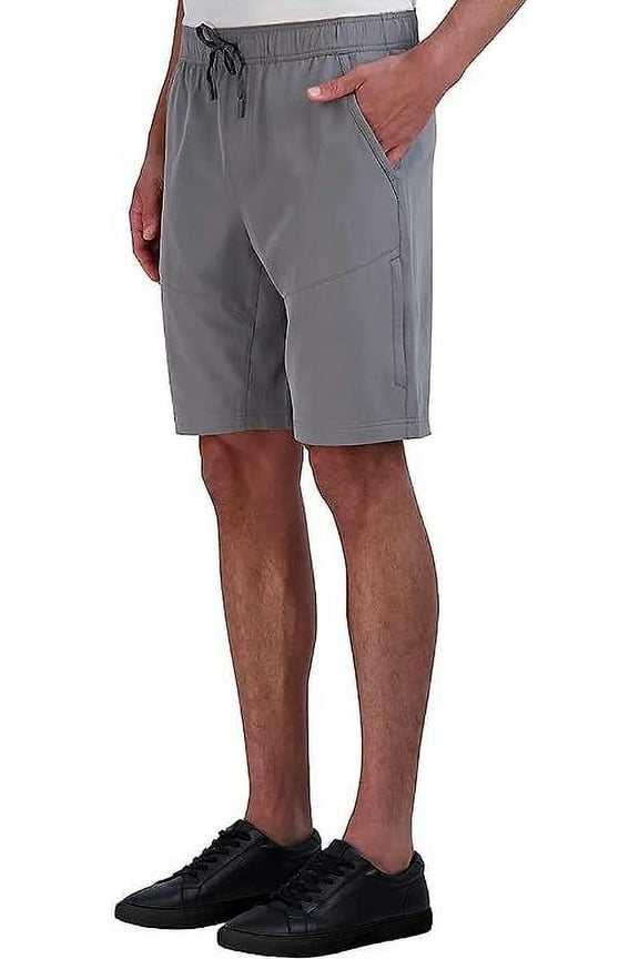 Mens Pull-On Trail Short (Grey, Small)