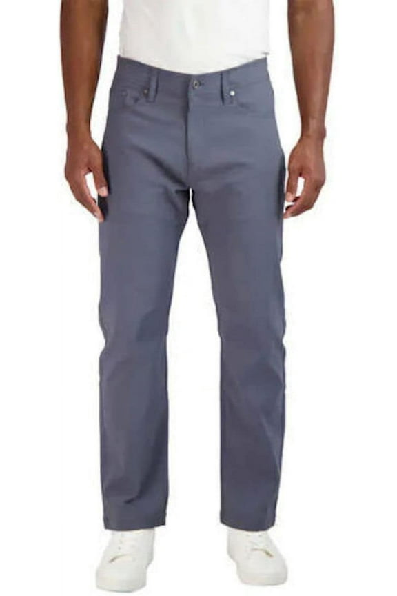 Men's Relaxed Fit Comfort Stretch Venture Commuter Pant (Blue, 38W x 34L)