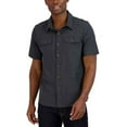thumbnail image 1 of Gerry Men's Short Sleeve Quick Dry Tech Woven Shirt (Dark Gray, Small), 1 of 1