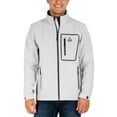 thumbnail image 1 of Gerry Men’s Softshell Jacket – Water & Wind Resistant, Adjustable Hood & Cuffs, Heavyweight Outdoor Coat (Gray, XX-Large), 1 of 6