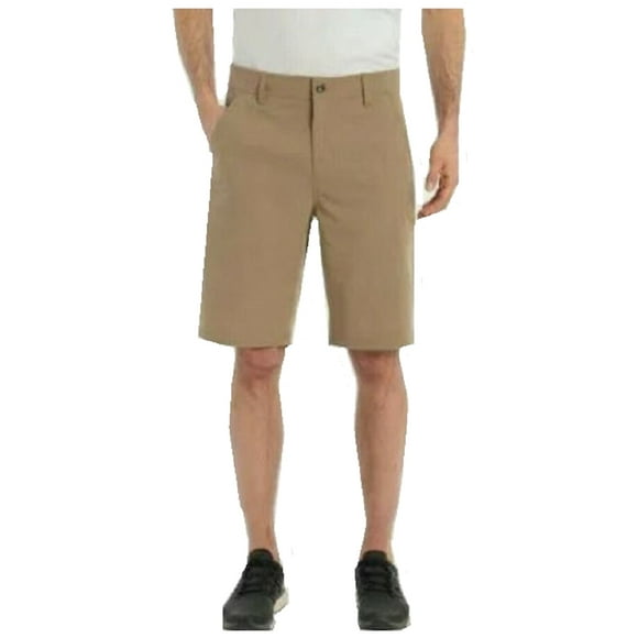 Men's Stretch Cargo Flat Front Woven Hiking Shorts (Oak, 38)