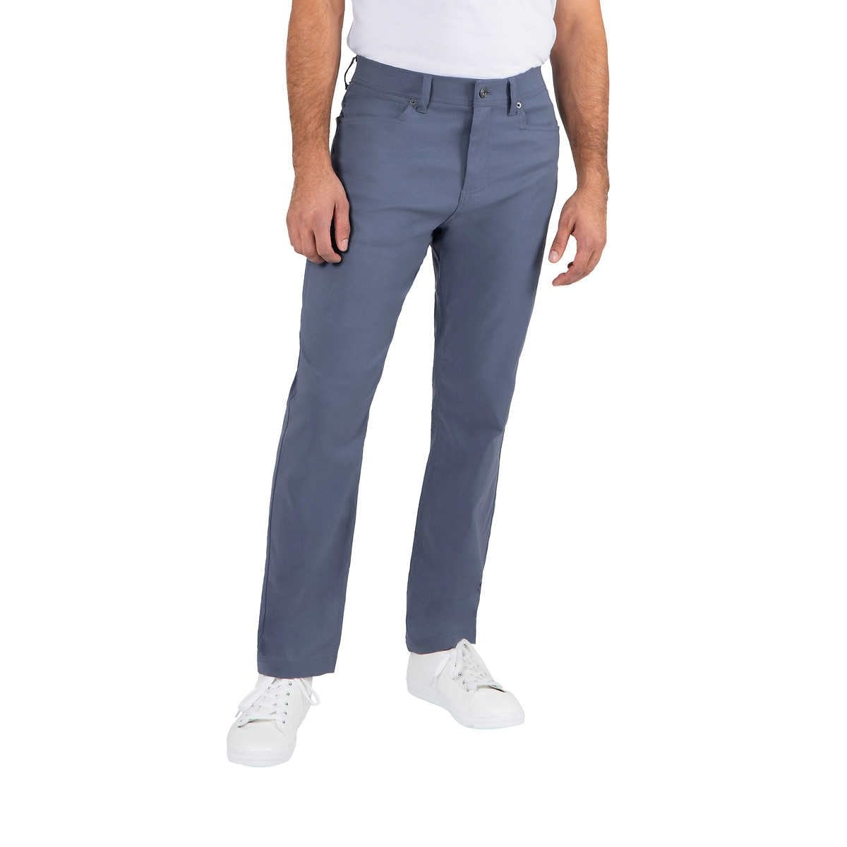 Gerry Men's Tech 5 Pocket Stretch Pants - Comfort Waistband, Water Repellent, Straight Fit