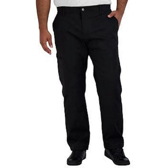 Gerry Men's Venture Fleece Lined Stretch Comfort Pant (Black, 30x30)