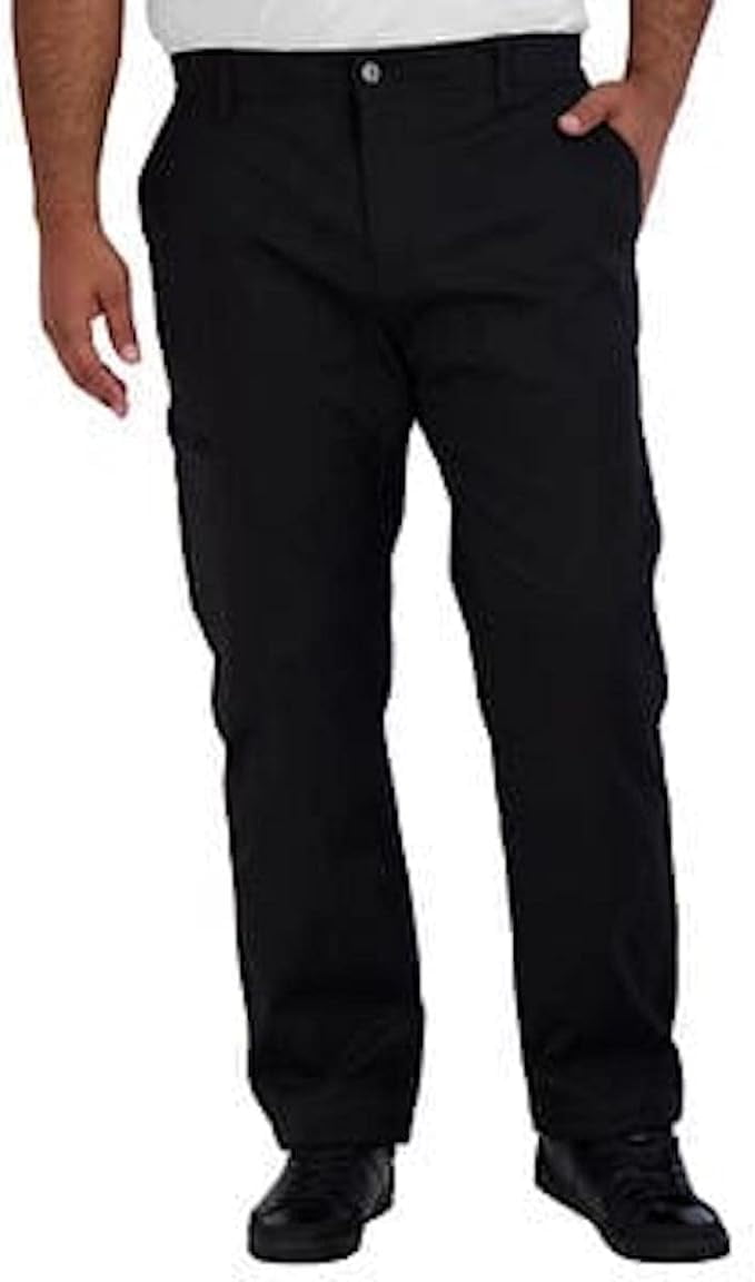 Gerry Men's Venture Fleece Lined Stretch Comfort Pant (Black, 30x32