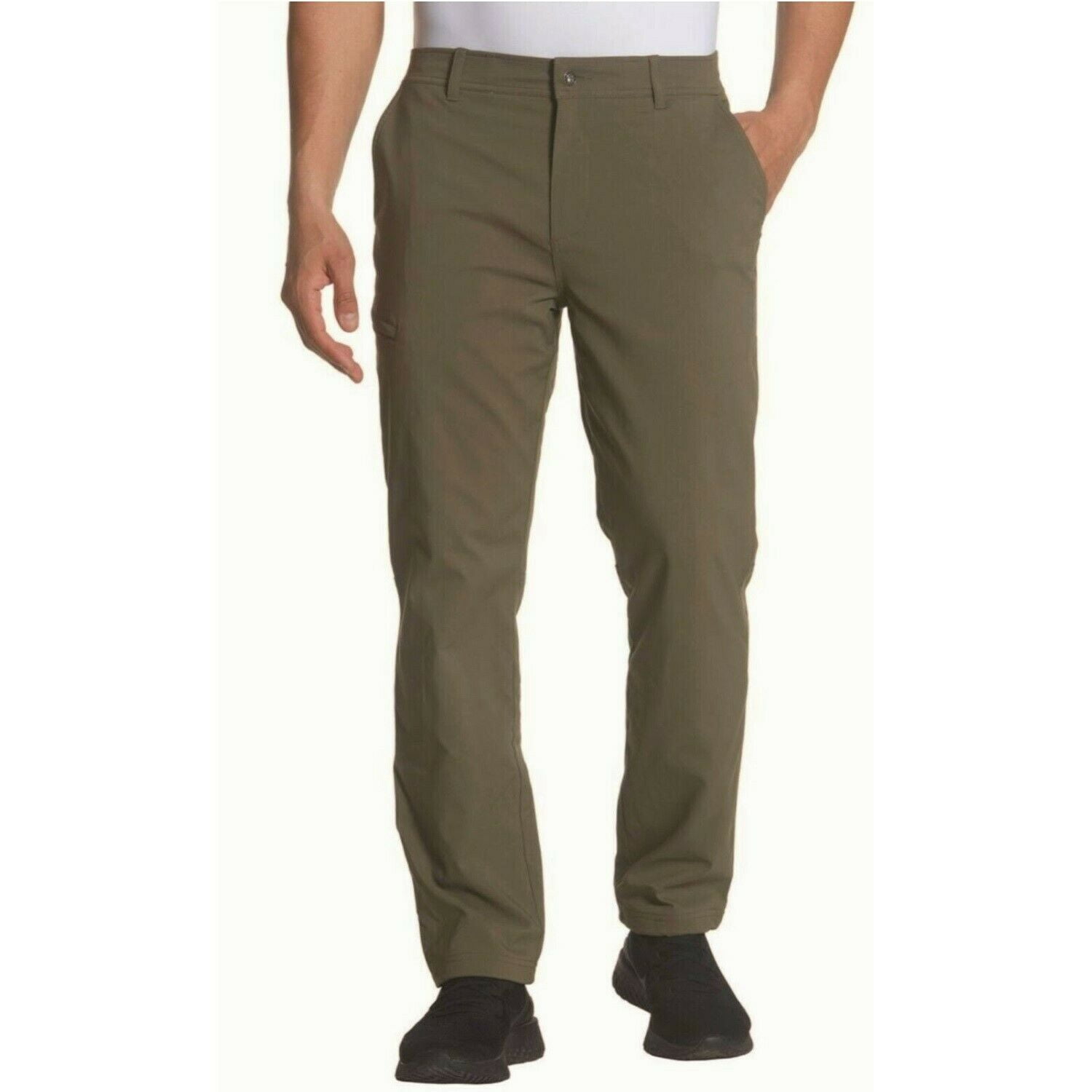 Gerry Men's Venture Fleece Lined Stretch Pants, Fatigue Olive 36 x