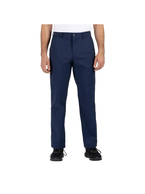 Men's Water-Repellent Fleece Lined Pants with Stretch Fabric, Blue (38W x 29L)