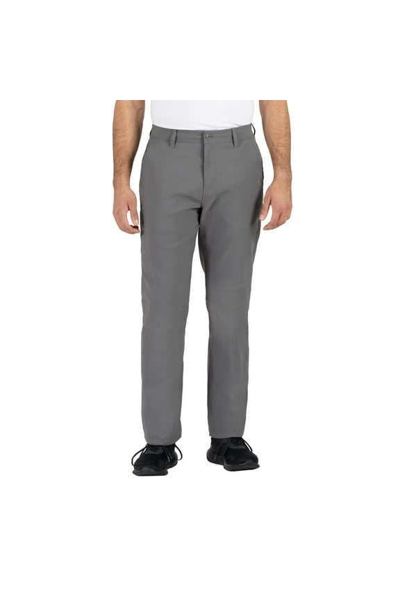 Men's Water-Repellent Fleece Lined Pants with Stretch Fabric, Gray (30W x 34L)