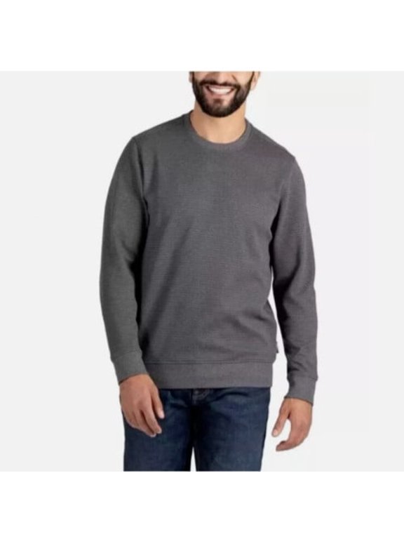 Mens XL Gray Crewneck Long Sleeve Sweatshirt Pullover
