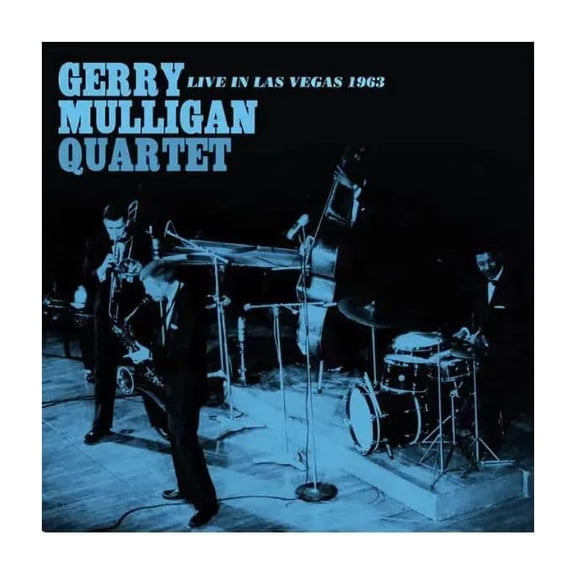 Gerry Mulligan Quartet -- Live in Las Vegas 1963 LP blue