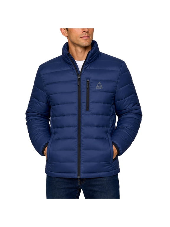Packable Puffer Jacket Men, Warm Lightweight Winter Jackets for Men