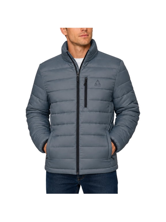 Packable Puffer Jacket Men, Warm Lightweight Winter Jackets for Men