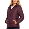 thumbnail image 1 of Gerry Women's Lightweight Quilted Hooded Puffer Jacket Winter Coat, 1 of 2
