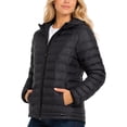 thumbnail image 1 of Gerry Women's Lightweight Quilted Hooded Puffer Jacket Winter Coat, 1 of 2